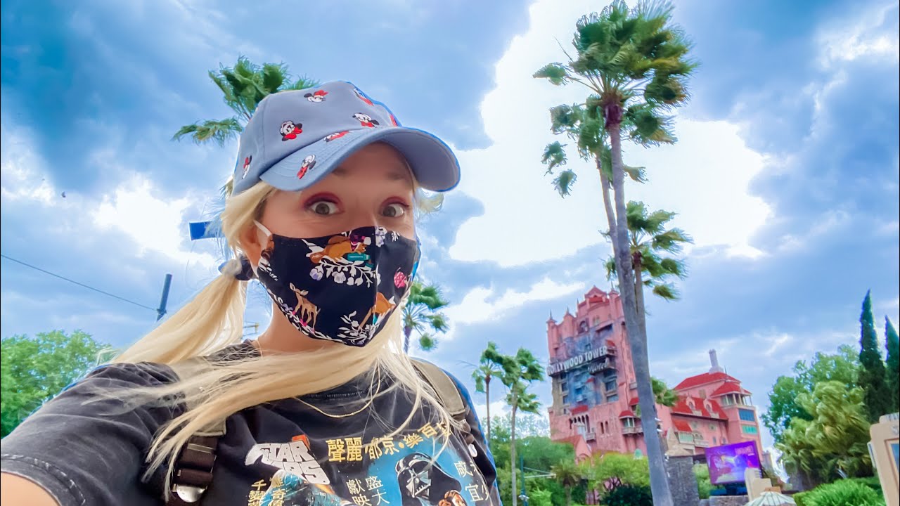 Disney's Hollywood Studios April 2021! Surprise Wind Storm, Empty Rides, Star Wars Launch Bay & More