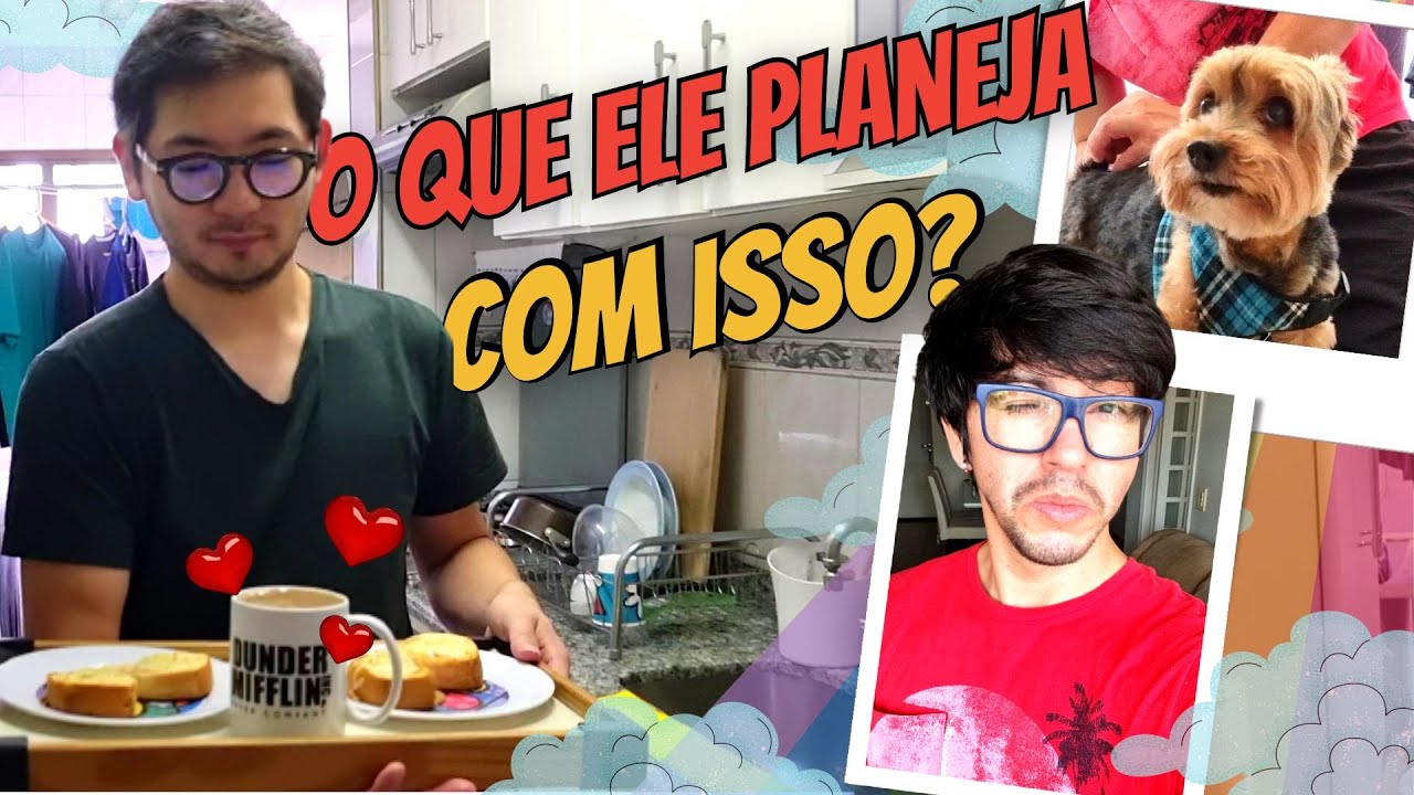 CAFÉ DA MANHÃ SURPRESA - DIAS DE TRANQUILIDADE (E CHUVA) - NOSSO DIA A DIA - CASAL GAY E FILHO PET