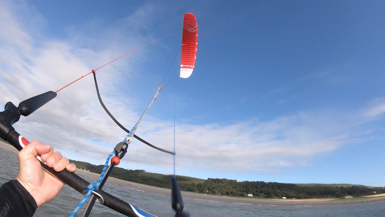 Evening kite sesh on the Ozone Chrono 13m V2