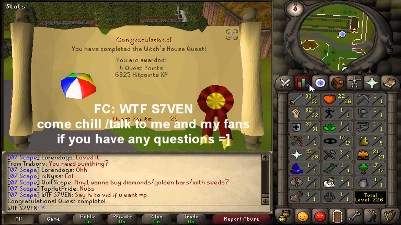 WTF S7VEN - 07 Scape Progress Video - Episode 1