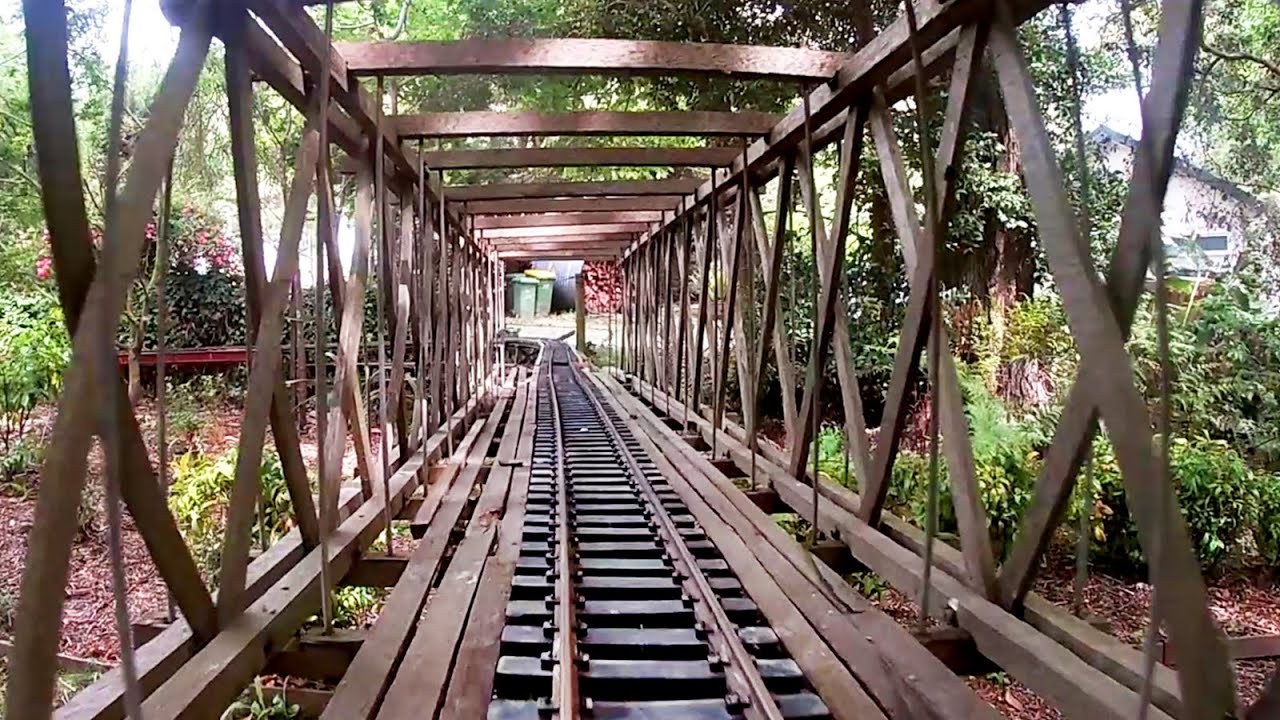 Cab Ride on an Australian Garden Railway