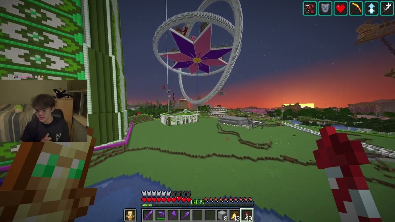 🟩 PALE OAK FARM🟩 EM CITY PROJECT 🟩 !watchtime !socials