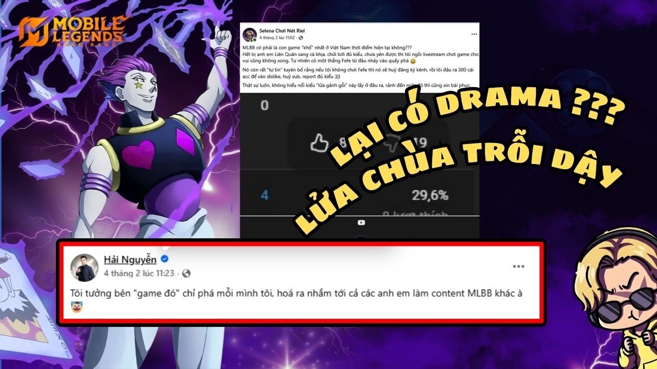 MLBB | DRAMA ĐẦU NĂM CỦA SELENA CHOI NET !!! SỰ TRỖI DẬY CỦA 