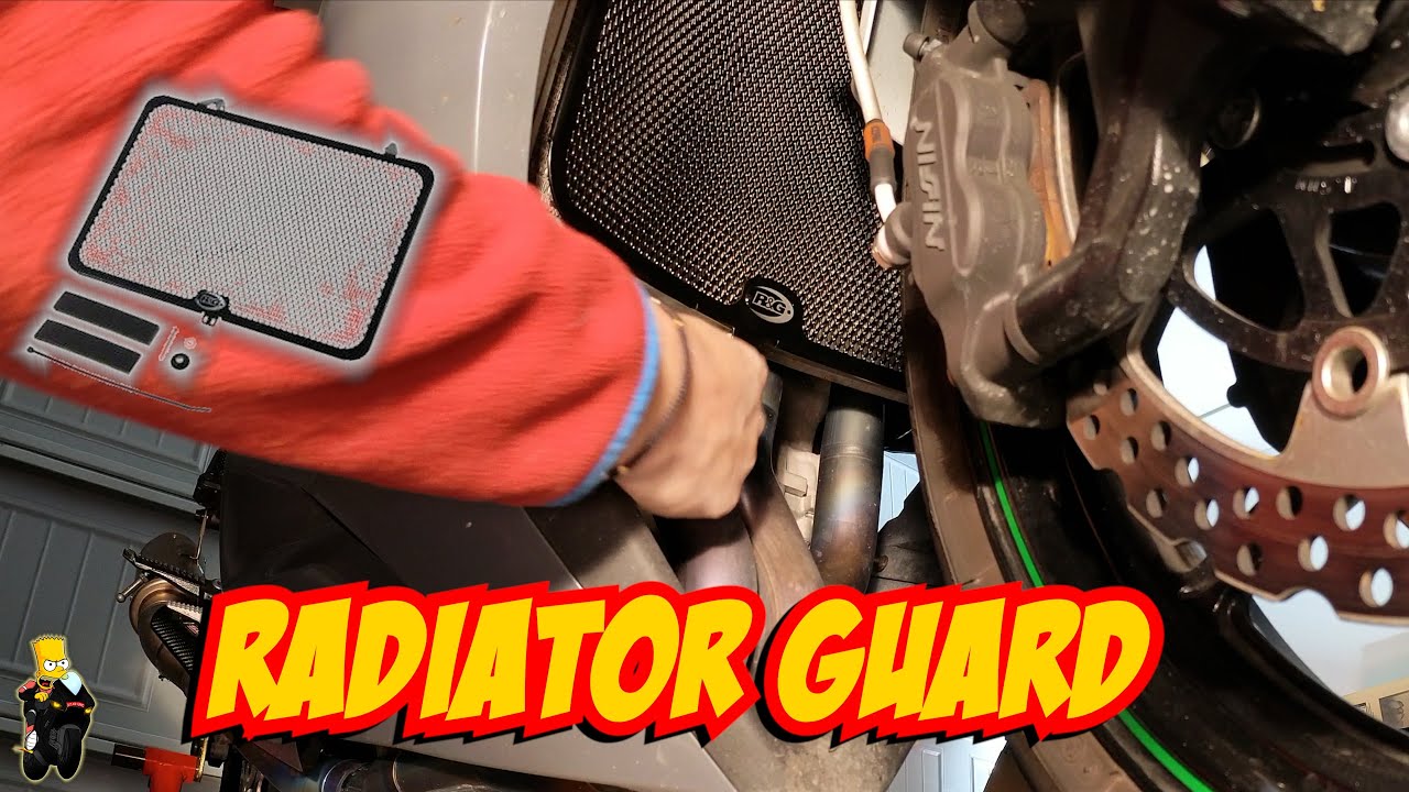 R&G Radiator Guard Installation on 2021 Kawasaki Ninja ZX6R