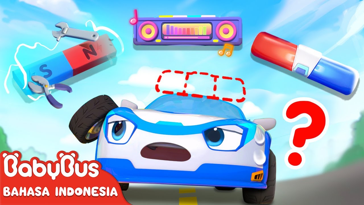 🚨Dimana Sirene Mobil Polisi ? | Lagu Mobil Polisi | Truk Monster | BabyBus Bahasa Indonesia