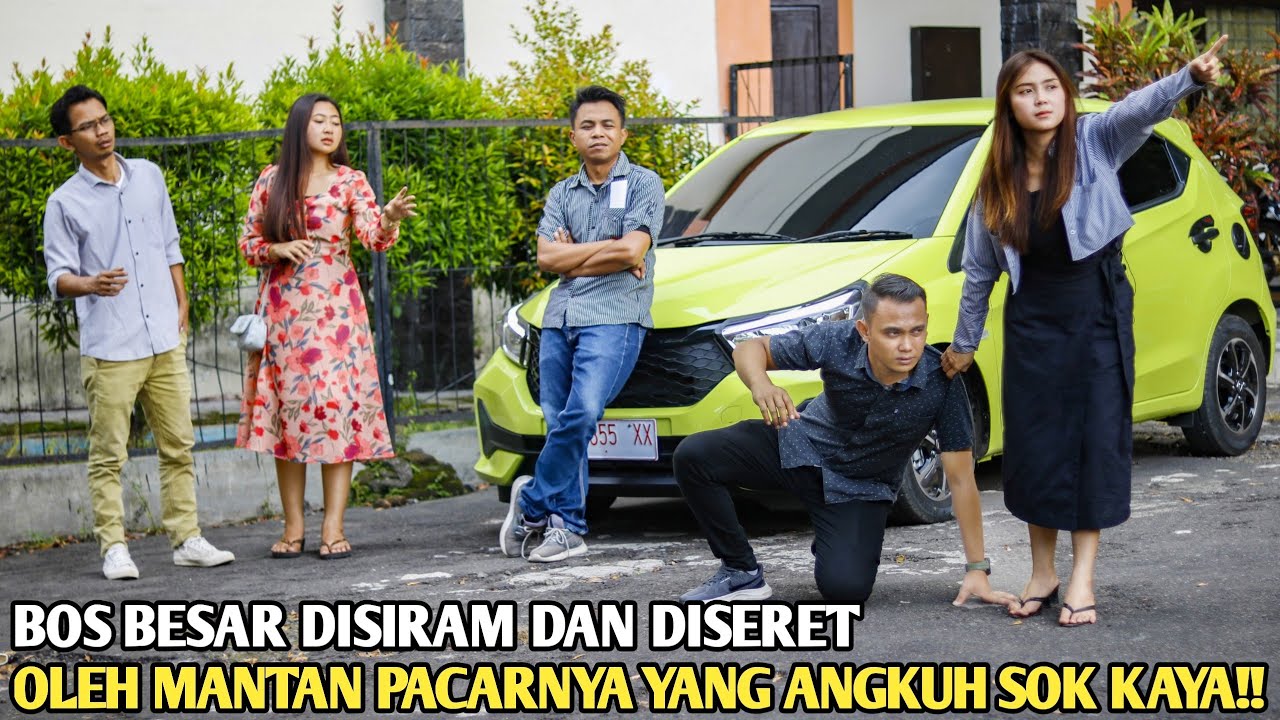 BOS BESAR TERKAYA DISIRAM & DISERET SAAT MEETING KERJA OLEH MANTAN PACARNYA YANG ANGKUH SOK BERKUASA