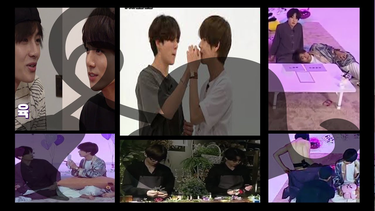 One moment they are bickering next they're cuddling (Taekook analysis)