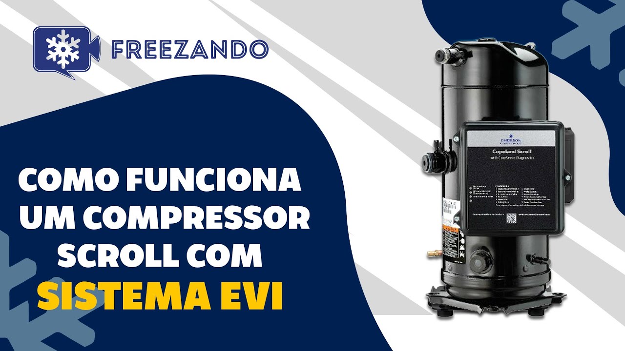 Compressor Scroll com sistema EVI – Como funciona?