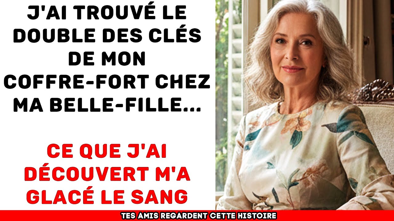 J'ai trouvé le double de mes clés chez ma belle-fille. Elle m'a volé 50 000€ de bijoux