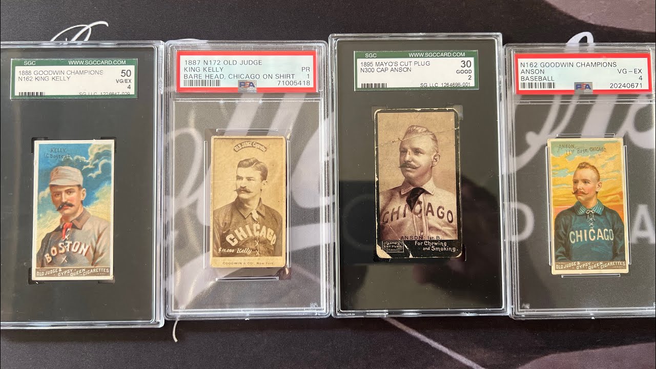 Grail Card incoming! Rare Old Judge King Kelly Portrait and 19th Century HOF’ers