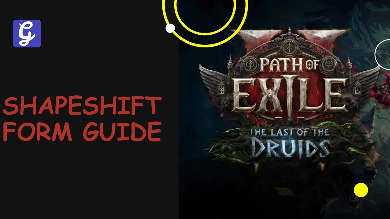 Как разблокировать превращения в медведя, волка и виверну в Path of Exile 2