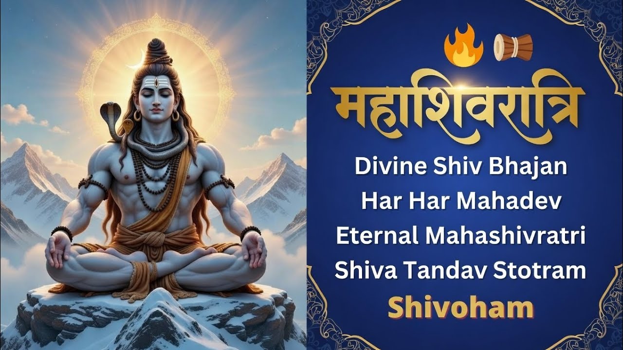 Powerful Shiv Tandav Bhajan 2026 | शम्भो महाताण्डवम् | Mahashivratri Special | Har Har Mahadev