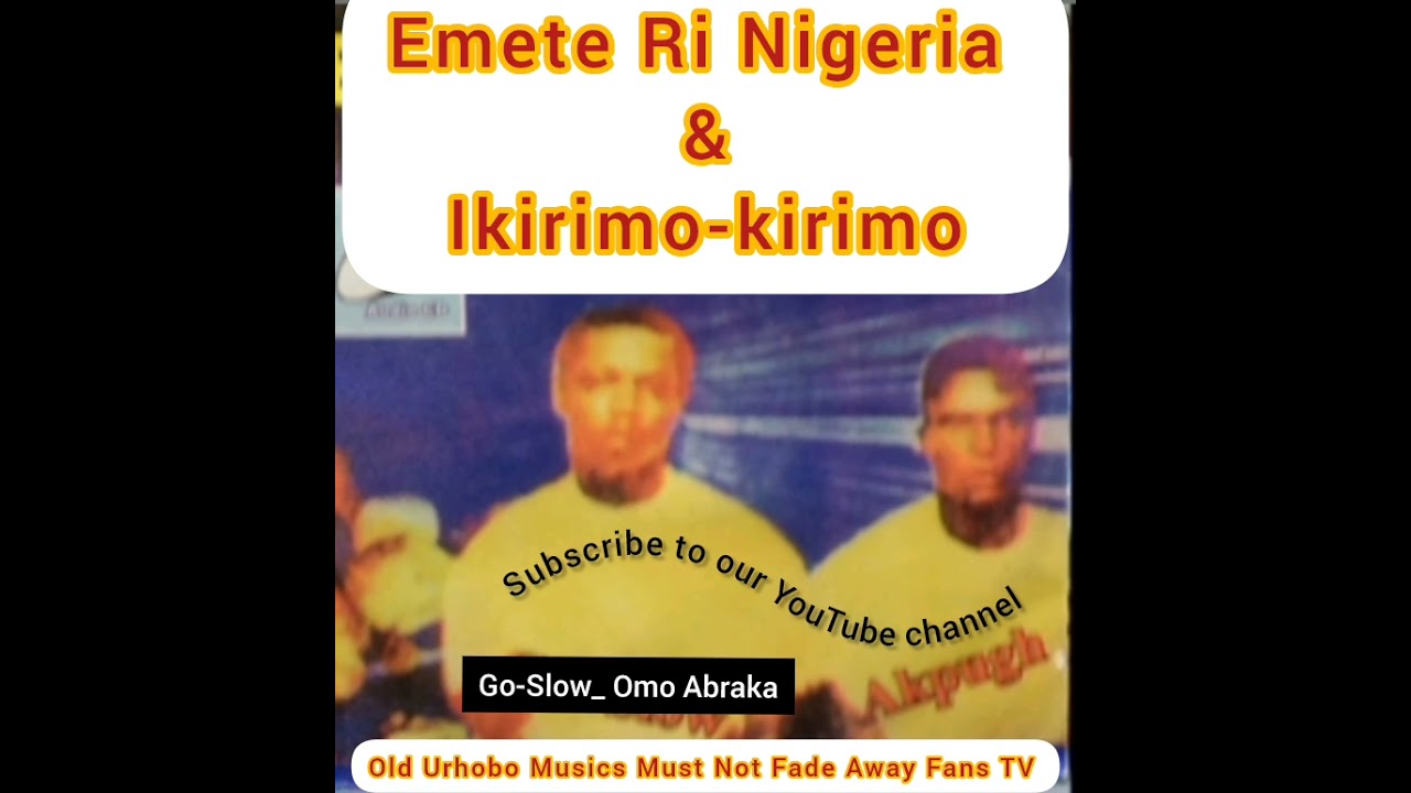 Goslow Ahravwore__Emete RI Nigeria