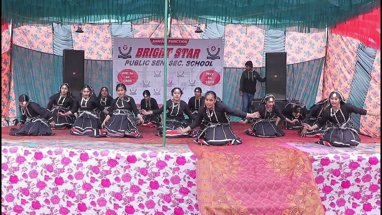 Bright Star Public Sen.Sec.School Dirba Rajasthani Dance