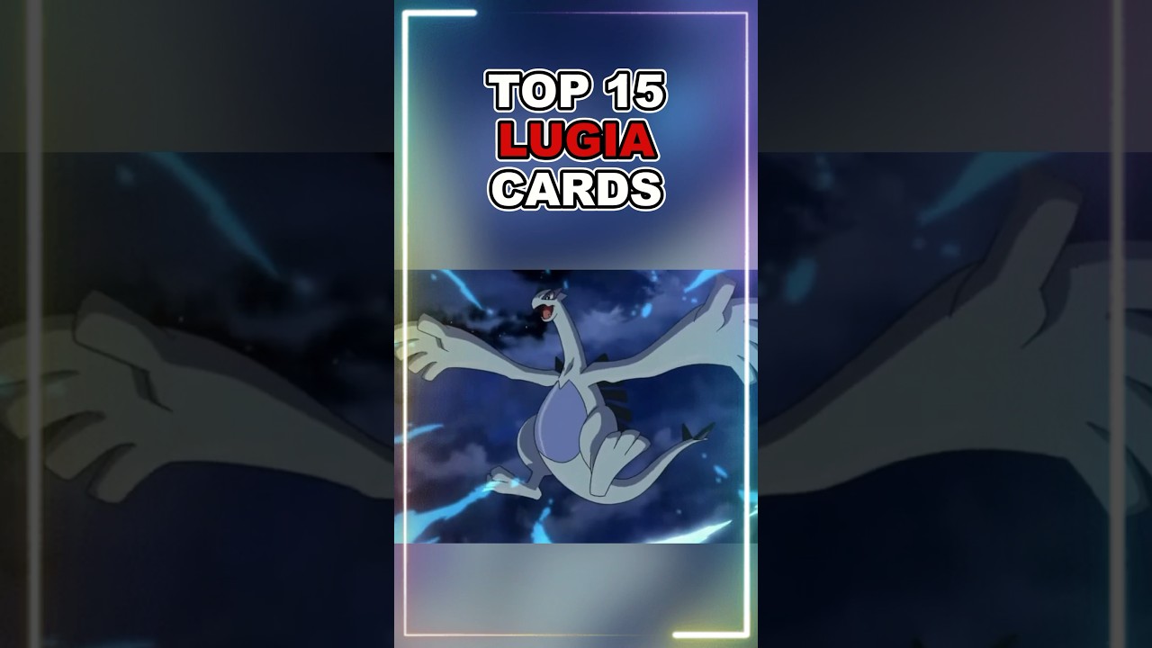 Top 15 Most Expensive Lugia Pok&eacute;mon Cards #lugia #pokemon #pokemoncards
