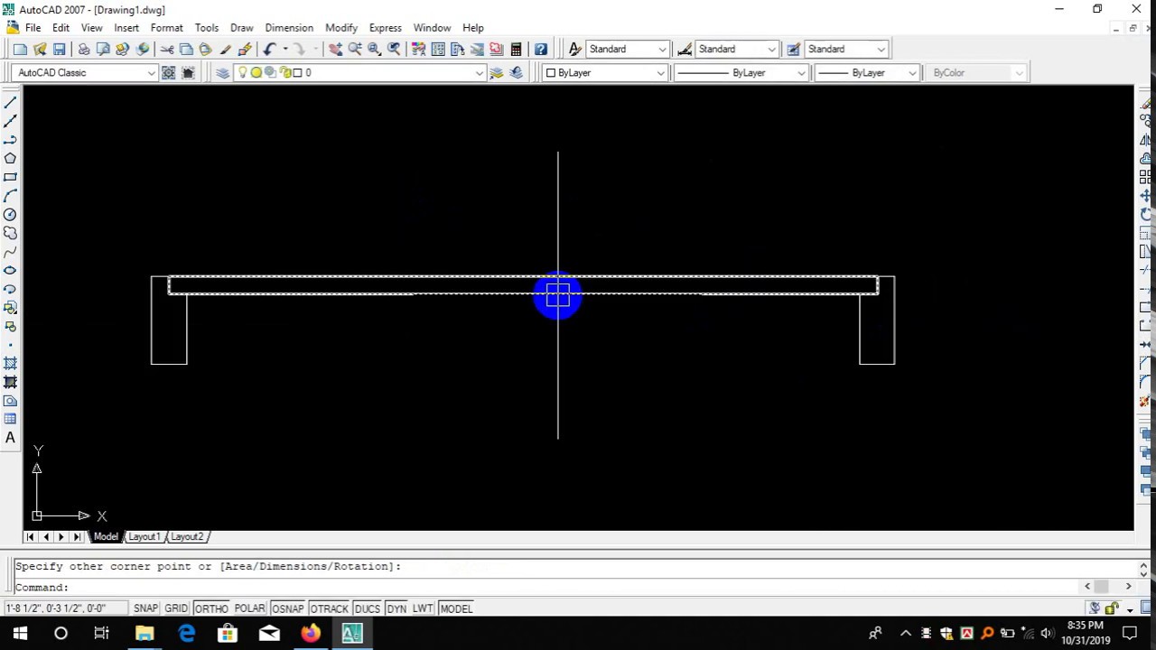 খুব সহজেই   AUTOCADএ একটি দরজা তৈরি করুন II How To Draw Door In Autocad