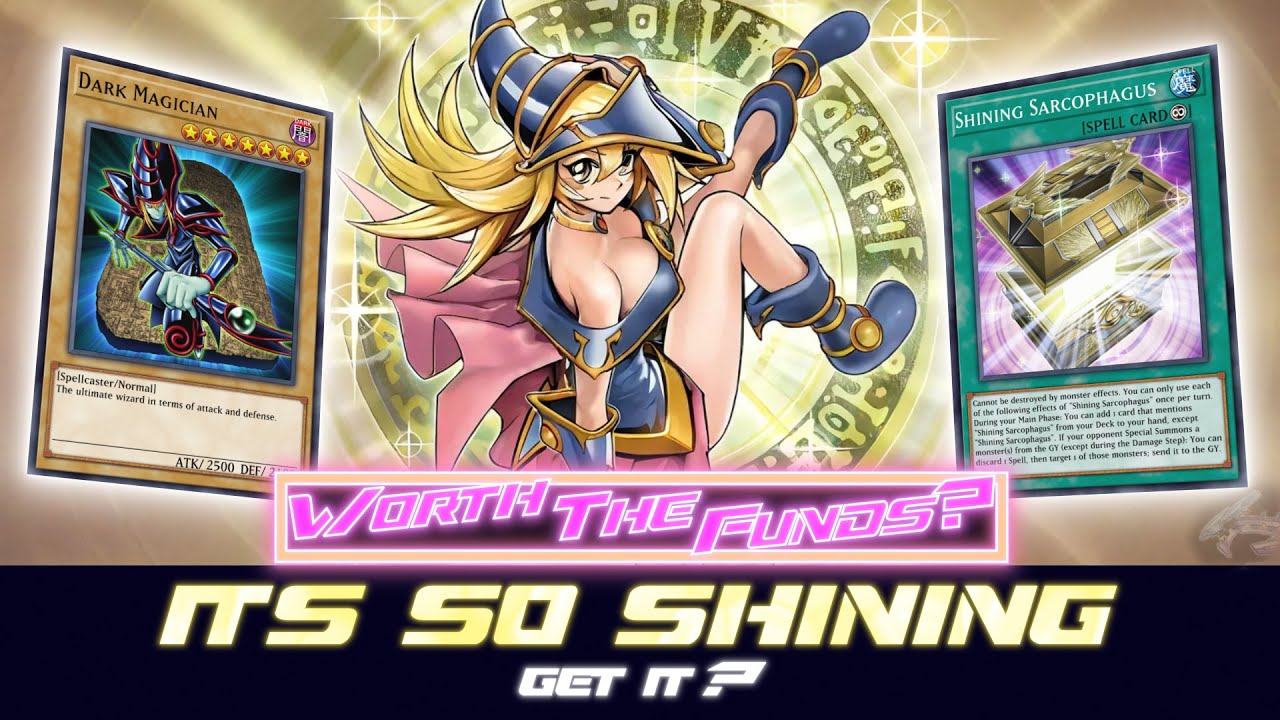 SHINING SARCOPHAGUS - WITH Dark Magician Girl the Magician's Apprentice ‼️  [Yu-Gi-Oh! Master Duel]​