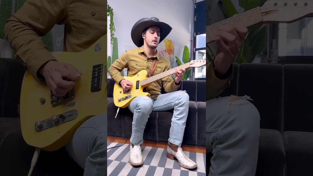 Fast Chicken Pickin&rsquo; Jam in E 🔥 Country Shred on the Telecaster! #shorts