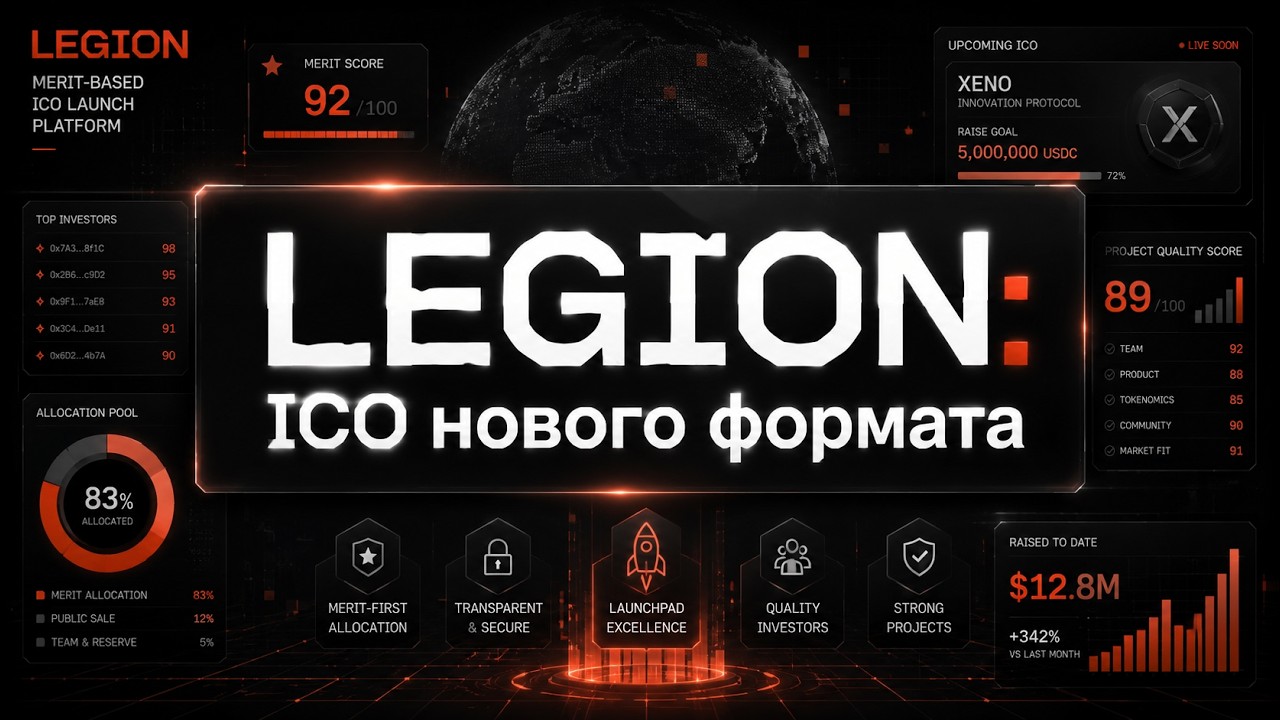 Legion cc vs CoinList репутационный ICO launchpad с поддержкой Kraken обзор | review