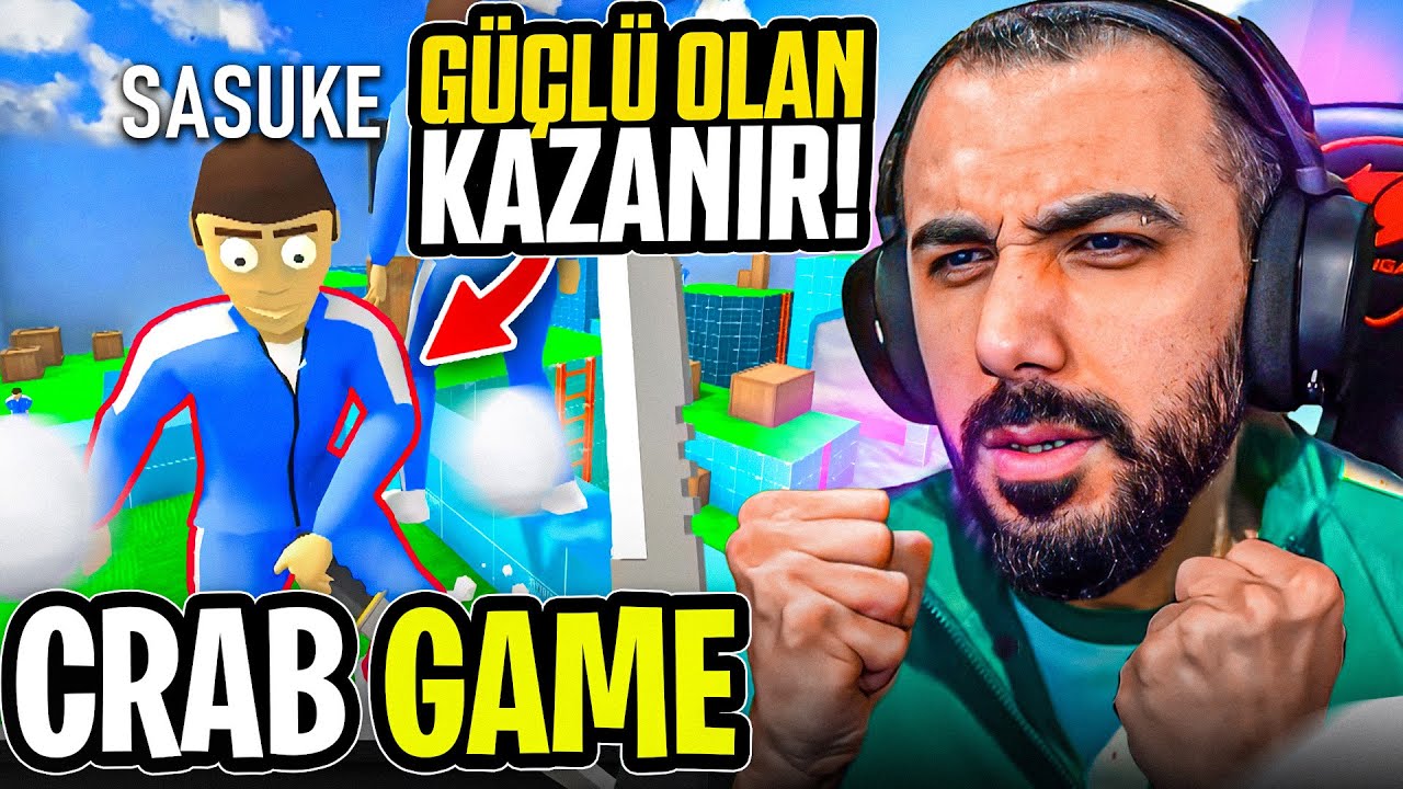 GÜÇLÜ OLAN KAZANIR! 11.000.000$ KAZANDIM! EKİPLE CRAB GAME | Barış Can
