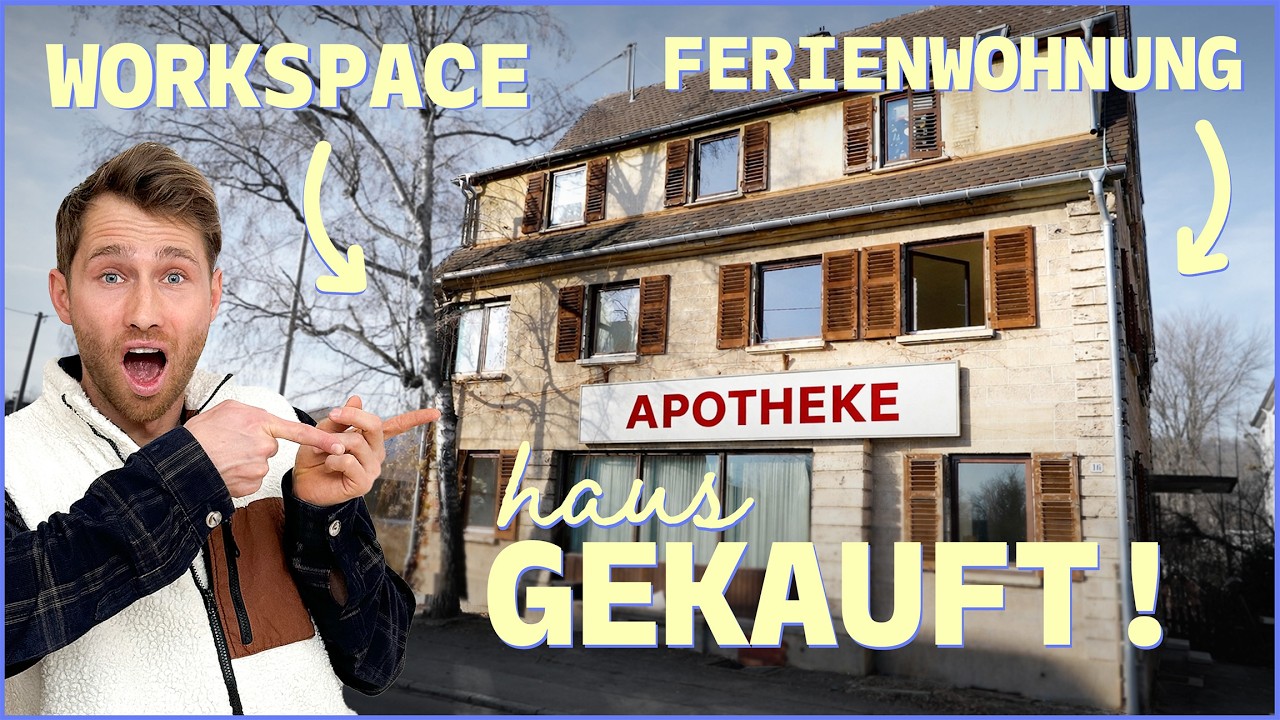 Wir haben ein Haus gekauft - der Umbau geht los | Wände rausreißen + Tapeten entfernen | EASY ALEX