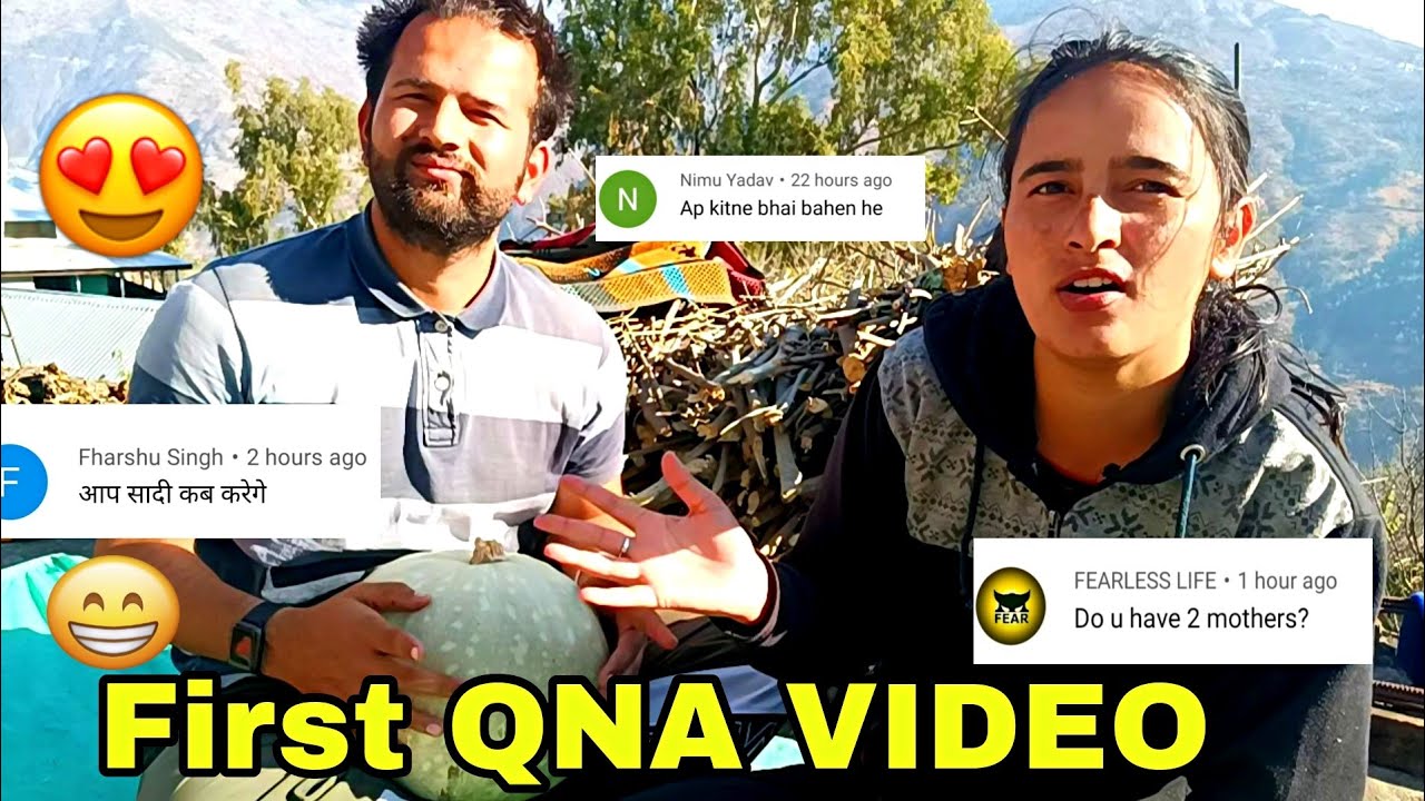 My first QNA video 😆 || Girl from North