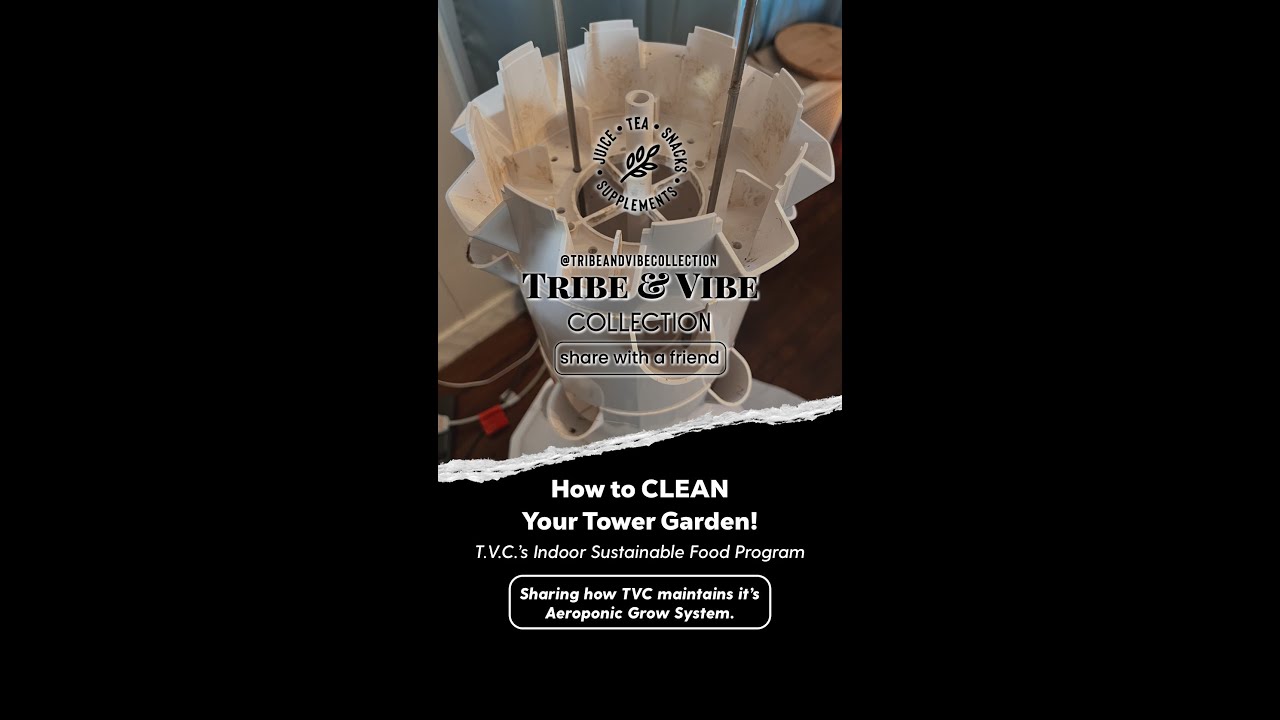 How to CLEAN Your Aeroponic TOWER GARDEN