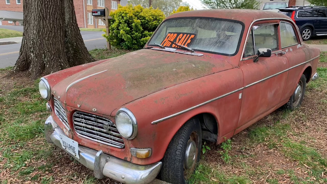 Old Volvo Amazon Clean up