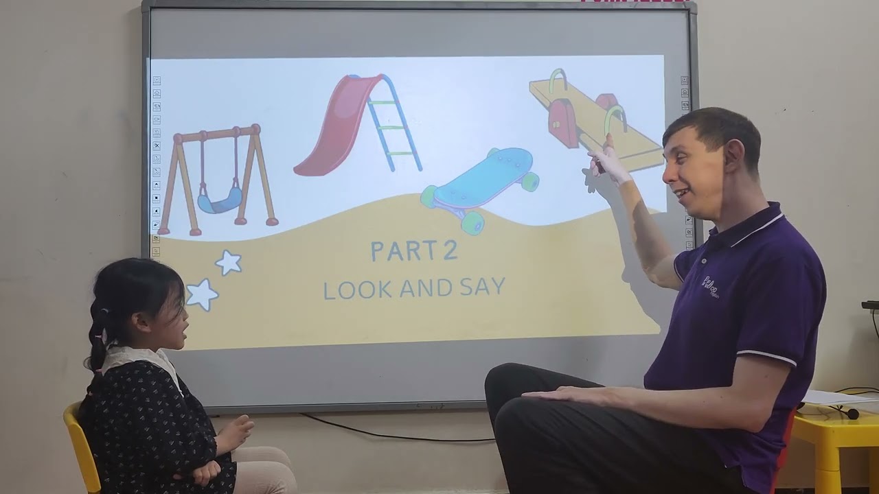Jenny | Cherry class - Speaking test- Topic C4: Park