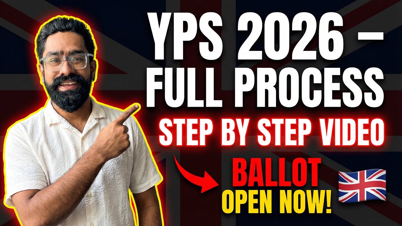 Happy News! YPS 1st Ballot 2400 Open Now , Step by Step Process! Free Ballot! 2400 Visa for Indian