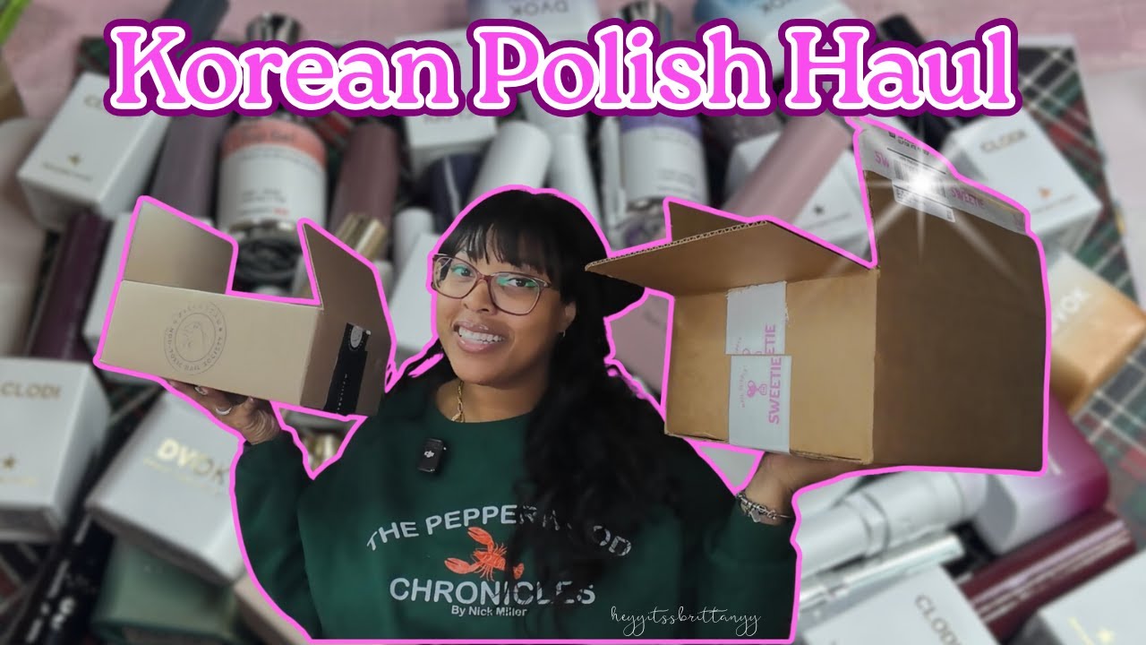 Korean Gel Polish Haul 💅🏾 | Zillabeau & Sweetie Nail Supply (Unboxing + Swatches)