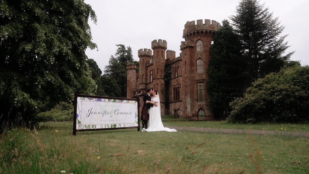 Culdees Castle | Wedding Teaser | Jennifer + Cameron's Wedding | Perthshire | Scotland