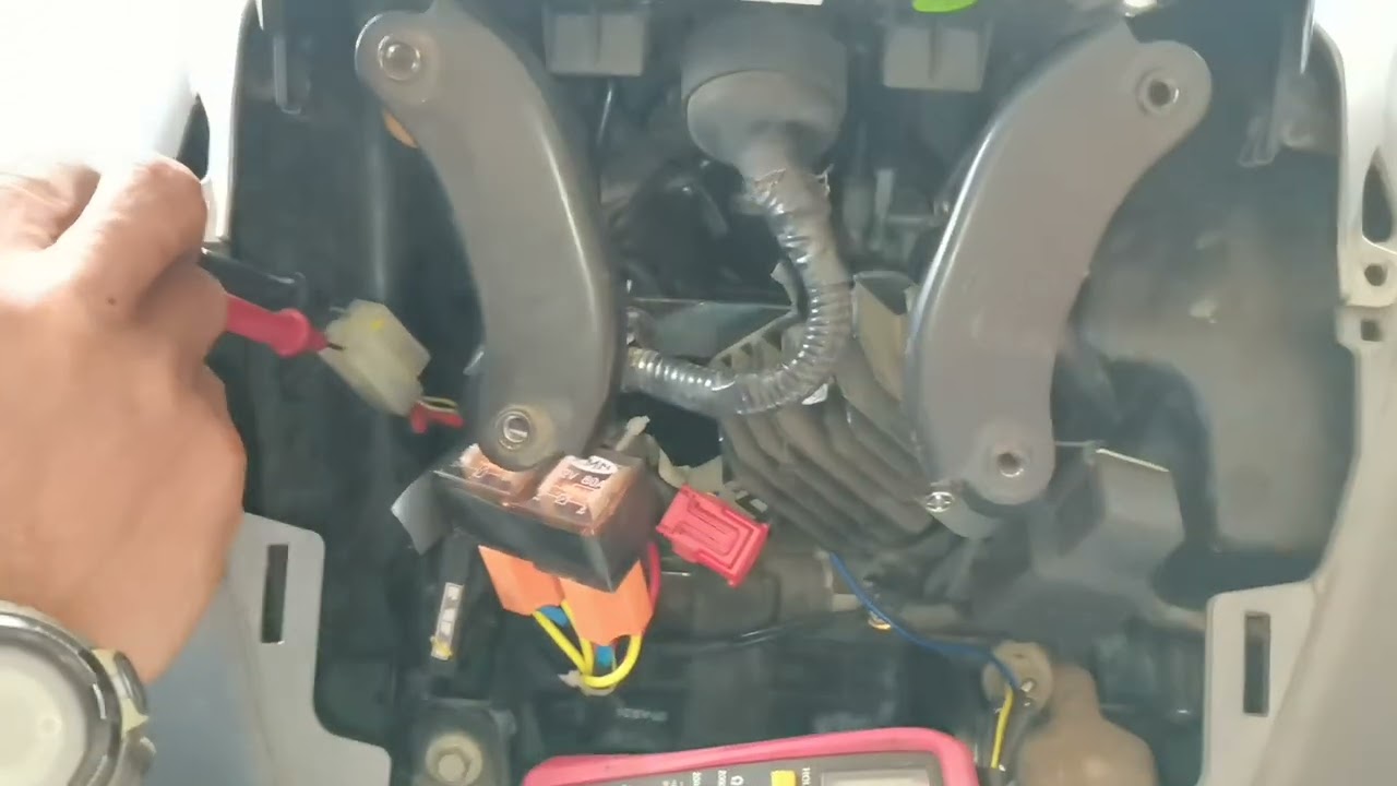 Suzuki Burgman | Starting system problem  fixed