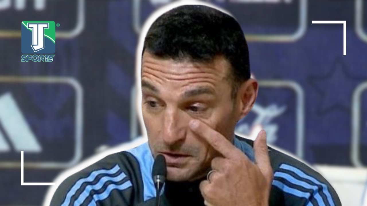 El MOMENTO que HIZO LLORAR a Lionel Scaloni al HABLAR de Messi previo a ÚLTIMO PARTIDO en Argentina