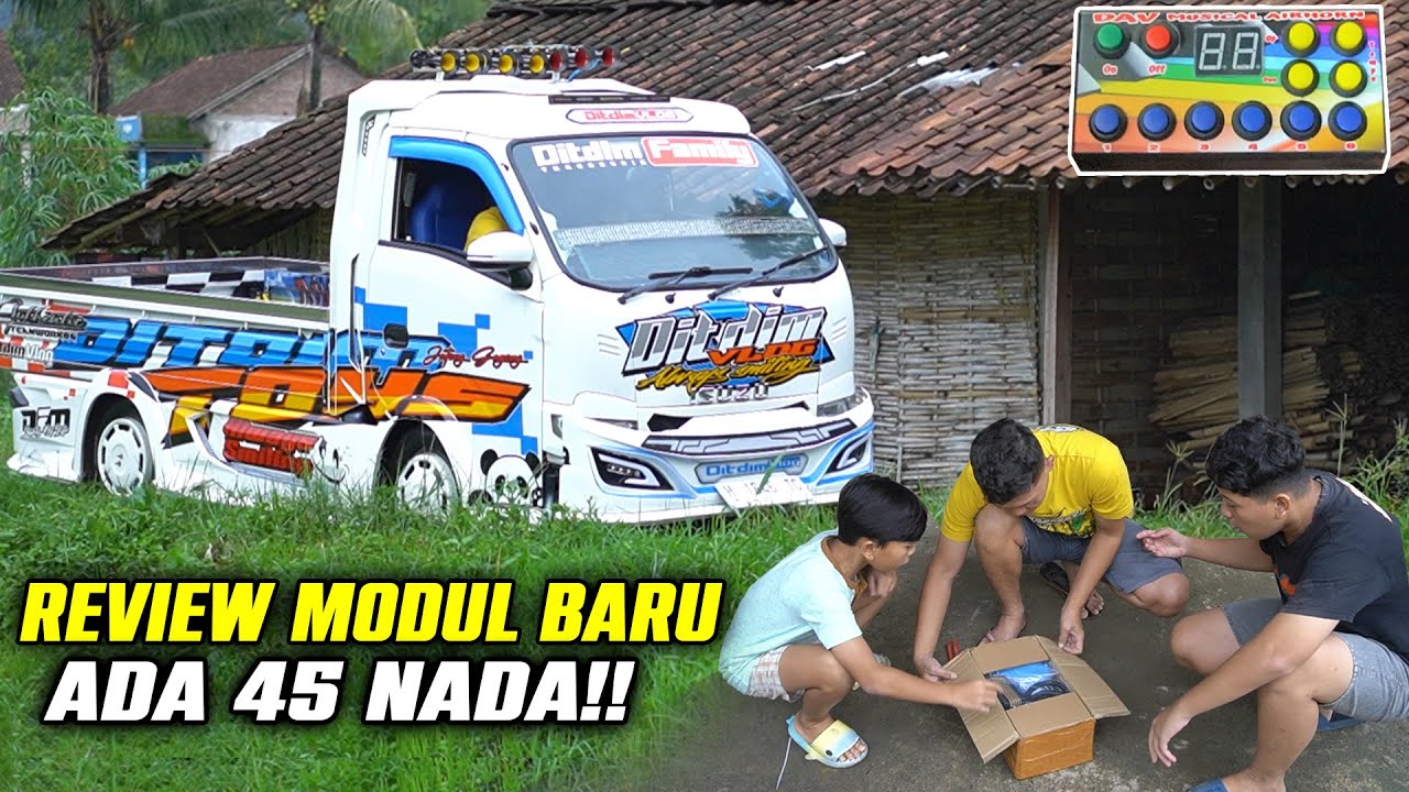 MODUL BARU TRAGA DITDIM!! LAGUNYA ASIK BANGET.. DAV MUSICAL AIR HORN