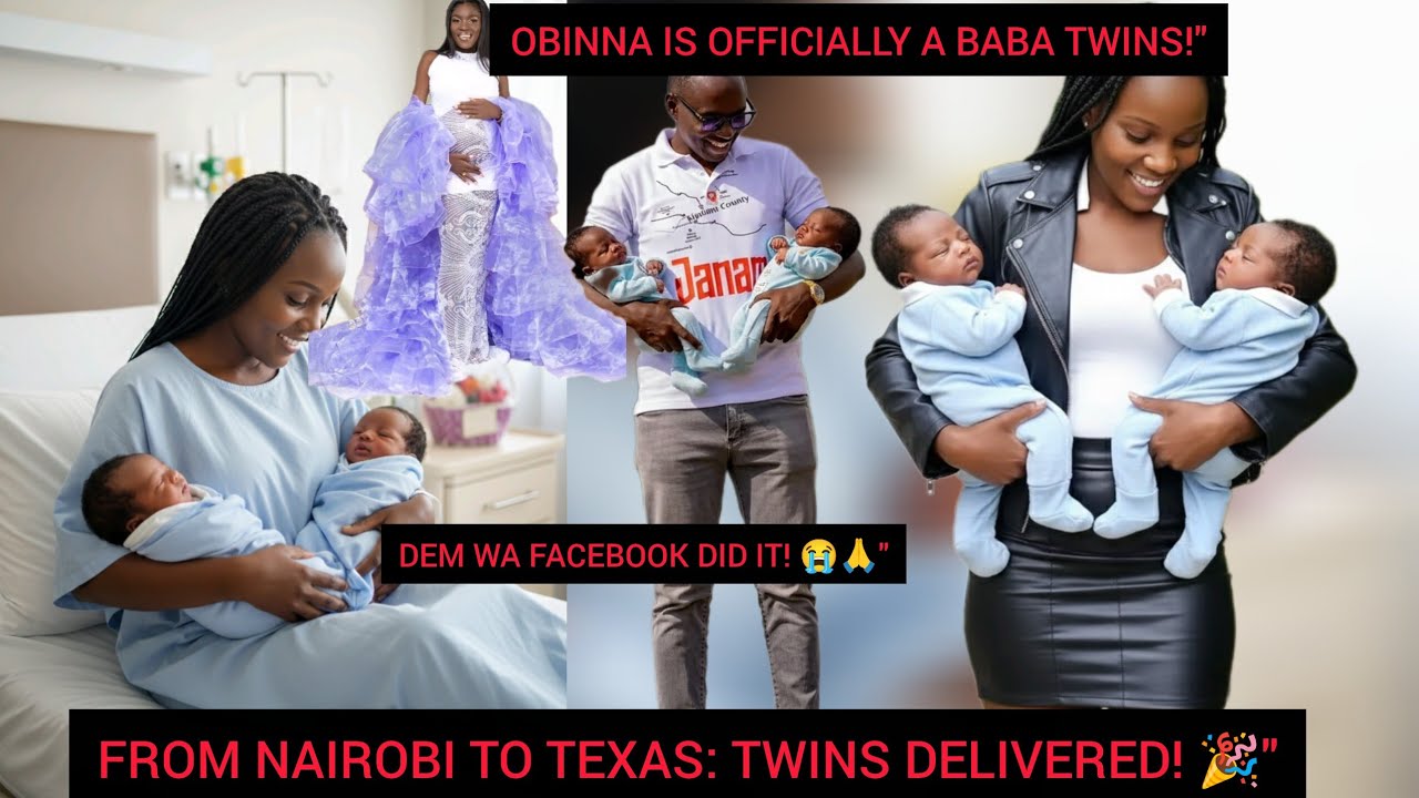 Oga Obinna Cries Tears of Joy! Dem wa Facebook Delivers Twins in the US! 🇺🇸👶