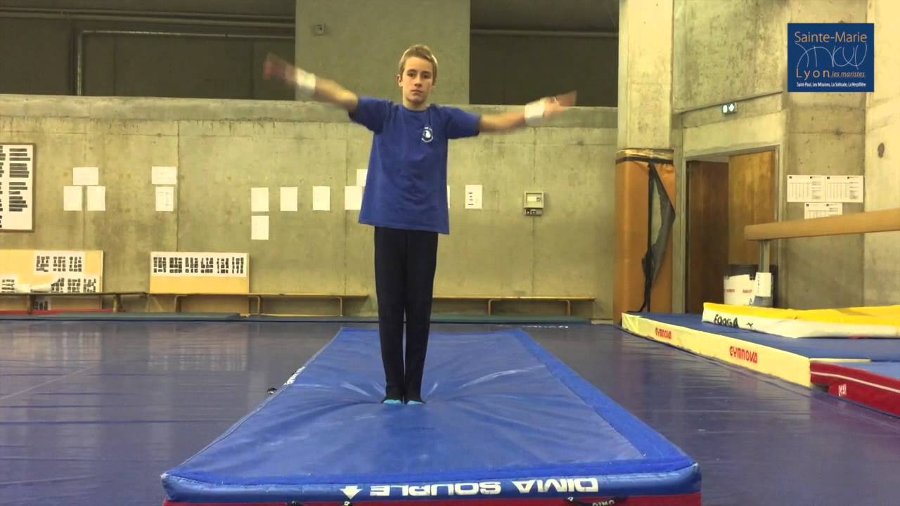 TICE et EPS - Gymnastique - Roulade avant élevée