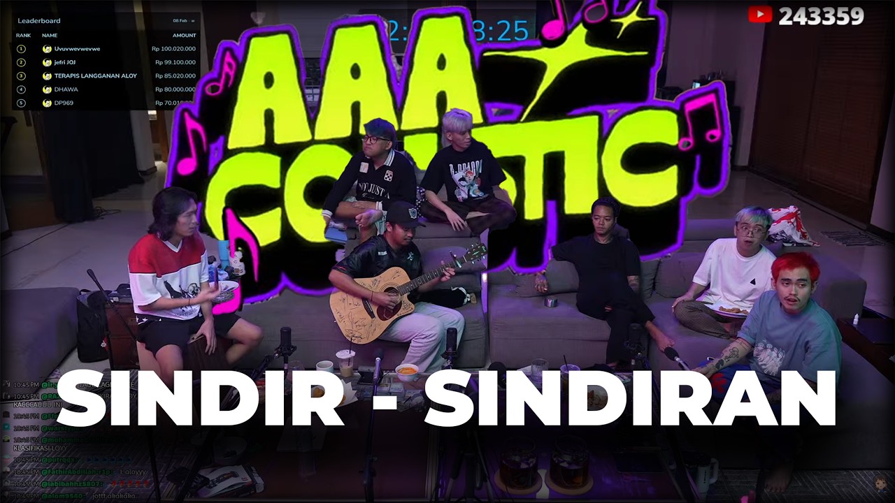 AAACOUSTIC | LAGU SINDIR - SINDIRAN🫣#MARAPTHON3