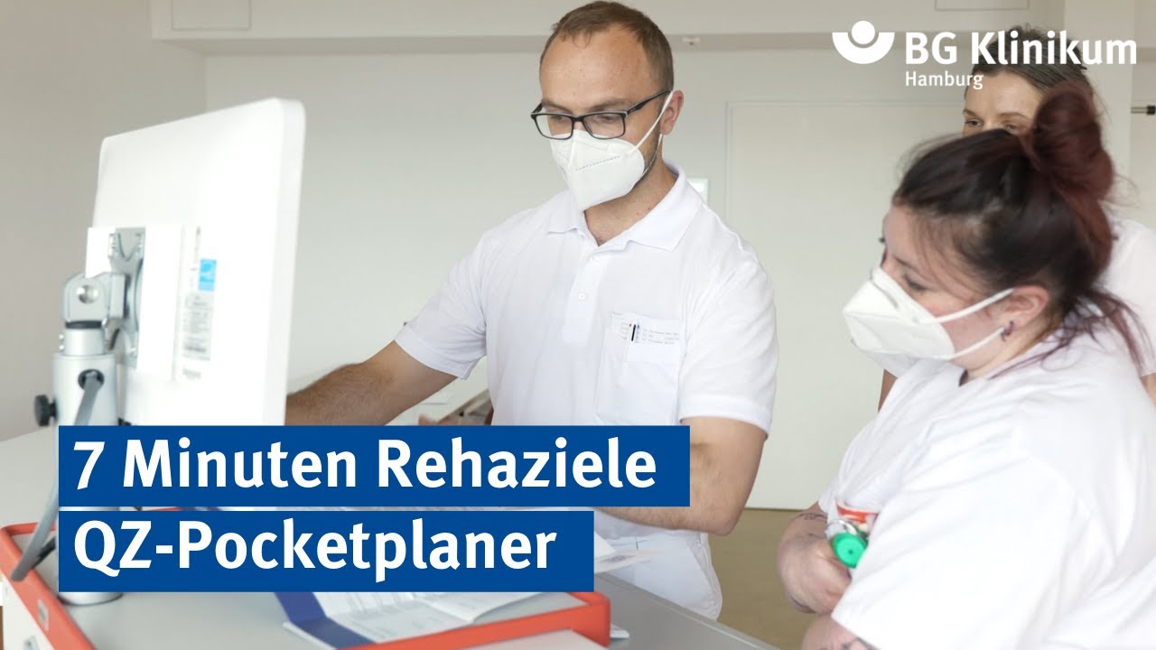 7 Minuten Rehaziele - Pocketplaner des Querschnittgelähmten-Zentrums | BG Klinikum Hamburg