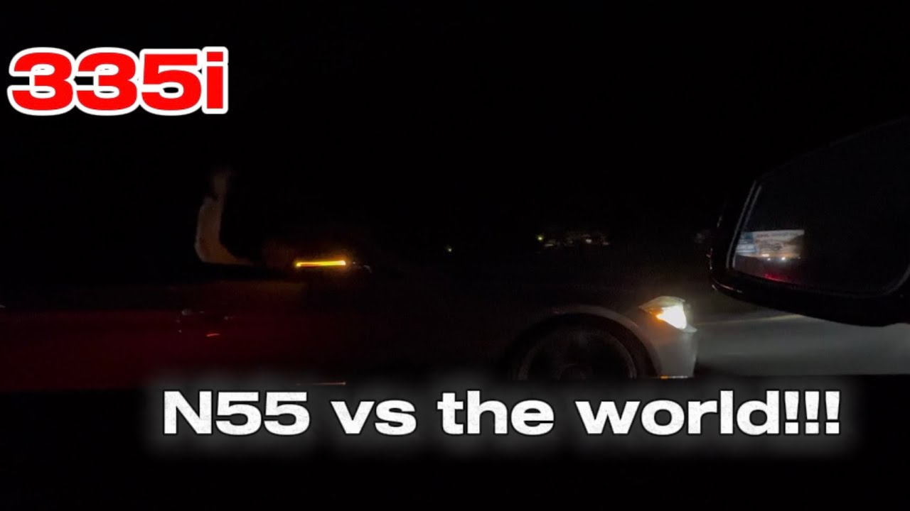 N55 335i vs Mexico streets!!! 