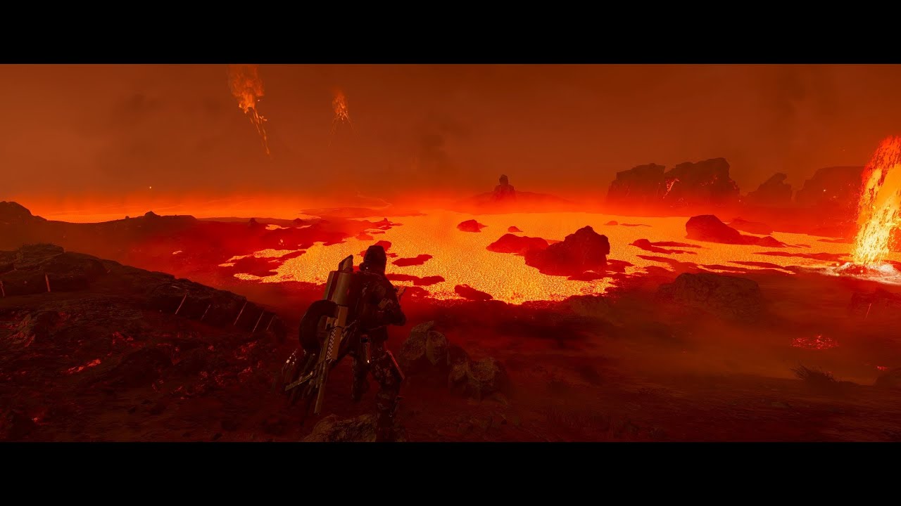 HELLDIVERS 2 MAGMA WORLDS PLANET GAMEPLAY