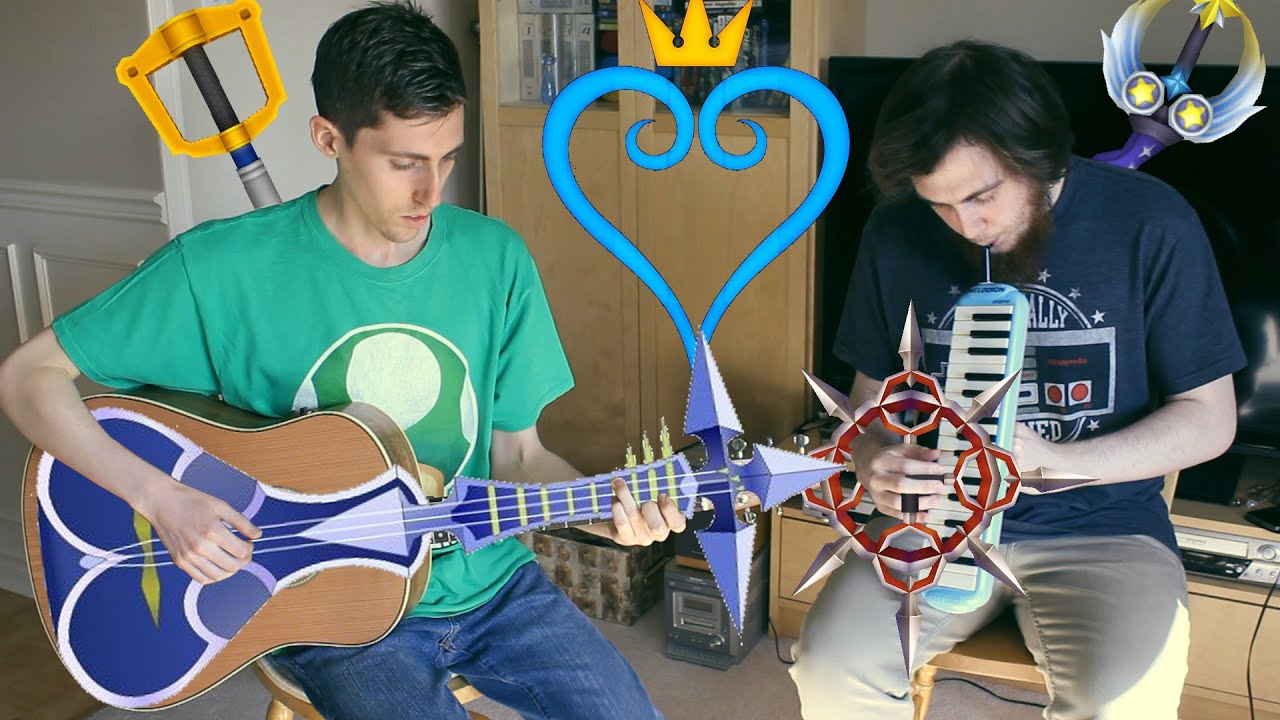 Lazy Afternoons Guitar/Melodica Cover - Kingdom Hearts II