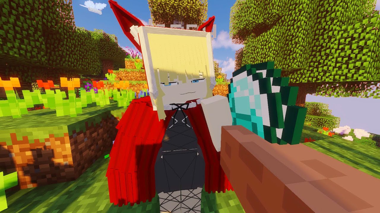 red hood x Jenny Mod (Fapcraft) in Minecraft
