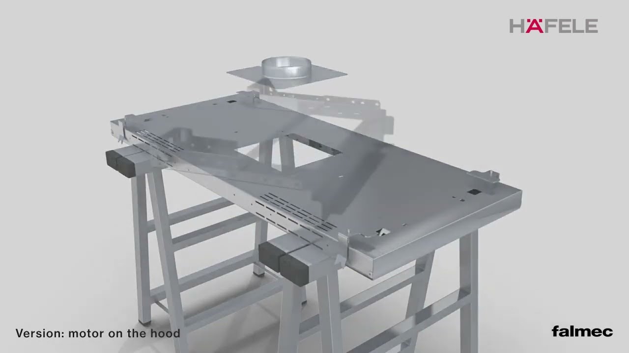 Falmec Ceiling Mounted Cookerhoods - Installation