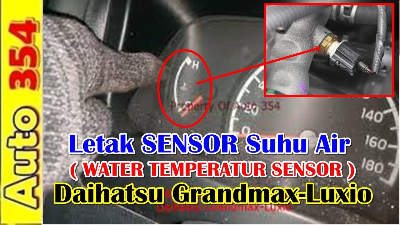 Letak Sensor Temperatur Air (WTS) Daihatsu Grandmax/Luxio