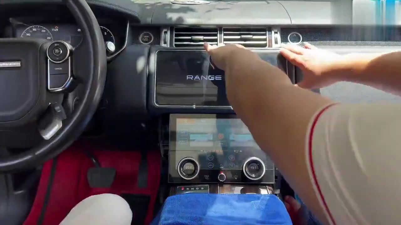 Как установить автомагнитолу Android Auto CarPlay на Range Rover Sport L494 Vogue L405 с 12,3-дюй...