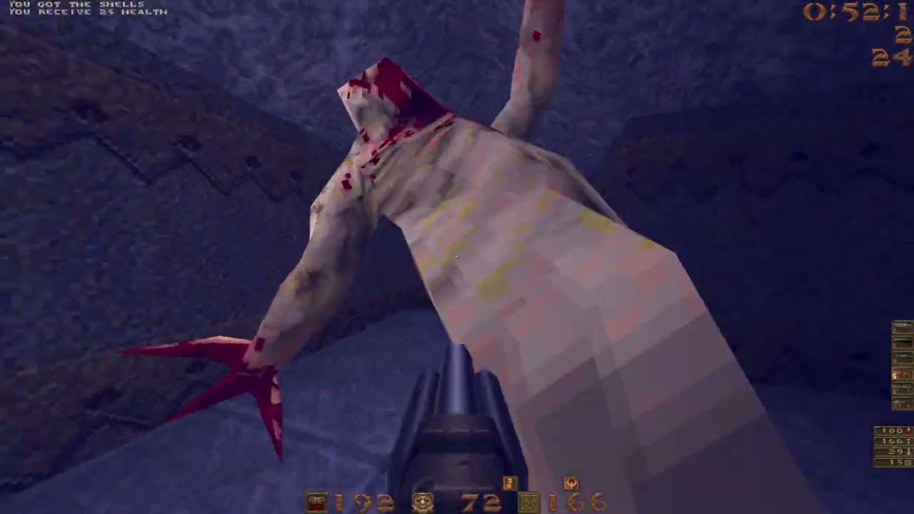 Quake - Nightmare 100% Marathon of All of Quake by Muty in 51:48 (327s improvement)