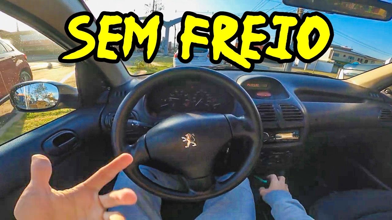 PEUGEOT 206 SEM FREIO! COMO RESOLVER O PROBLEMA!