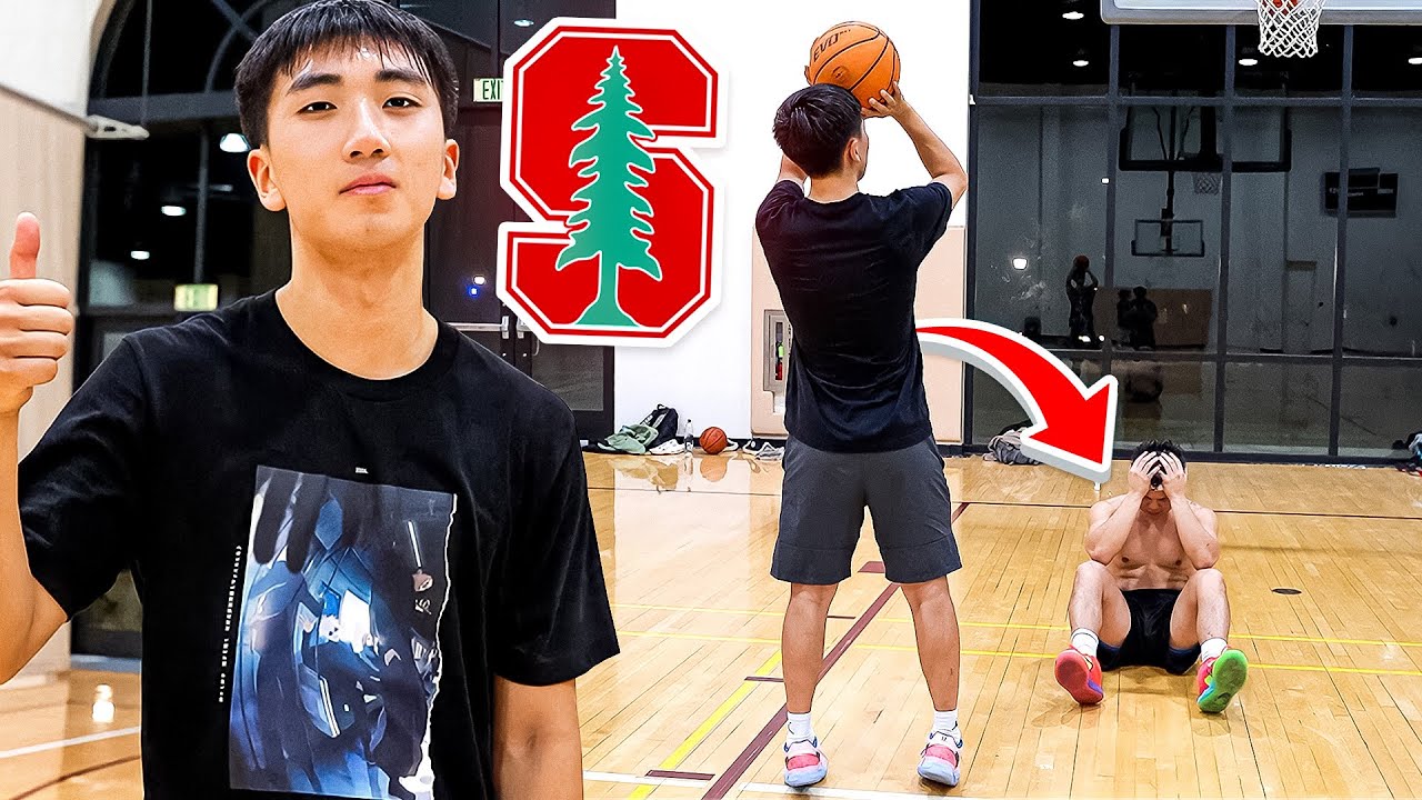 This was EMBARRASSING! 1v1 Against D1 Hooper From Stanford Roy Yuan!