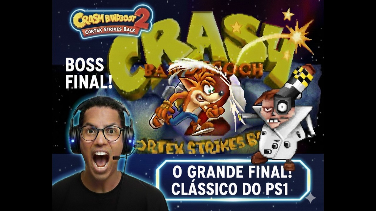 Crash Bandicoot 1 BOSS FINAL VERY HARD 🟢🔴